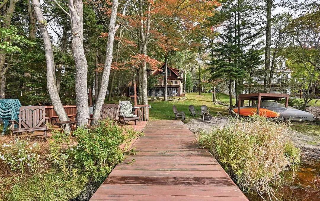 Lakefront Cabin Pvt Beach And Dock - Sunset Marina Arrowhead Lake Exterior photo